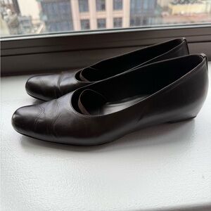 The Row Marion ballerina flats in brown